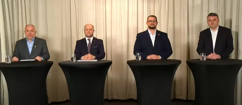 Debata prezydencka 2024. O co zapytano kandydatów na prezydenta Rudy Śląskiej?