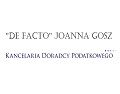Logo DE FACTO JOANNA GOSZ Ruda Śląska